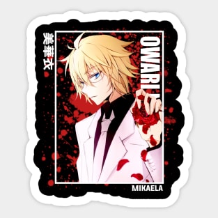 Mikaela Hyakuya - Owari no Seraph Sticker